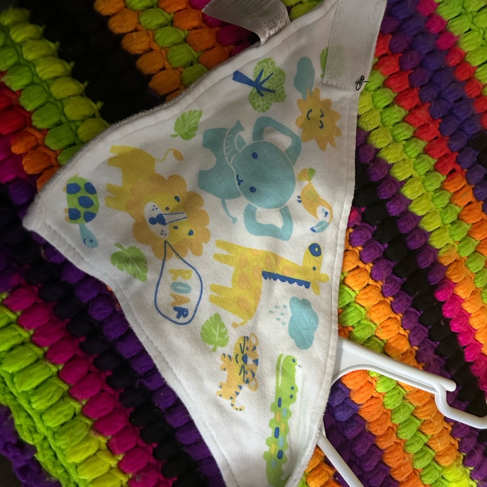 Kids Animal Print Bandana - Multicolor